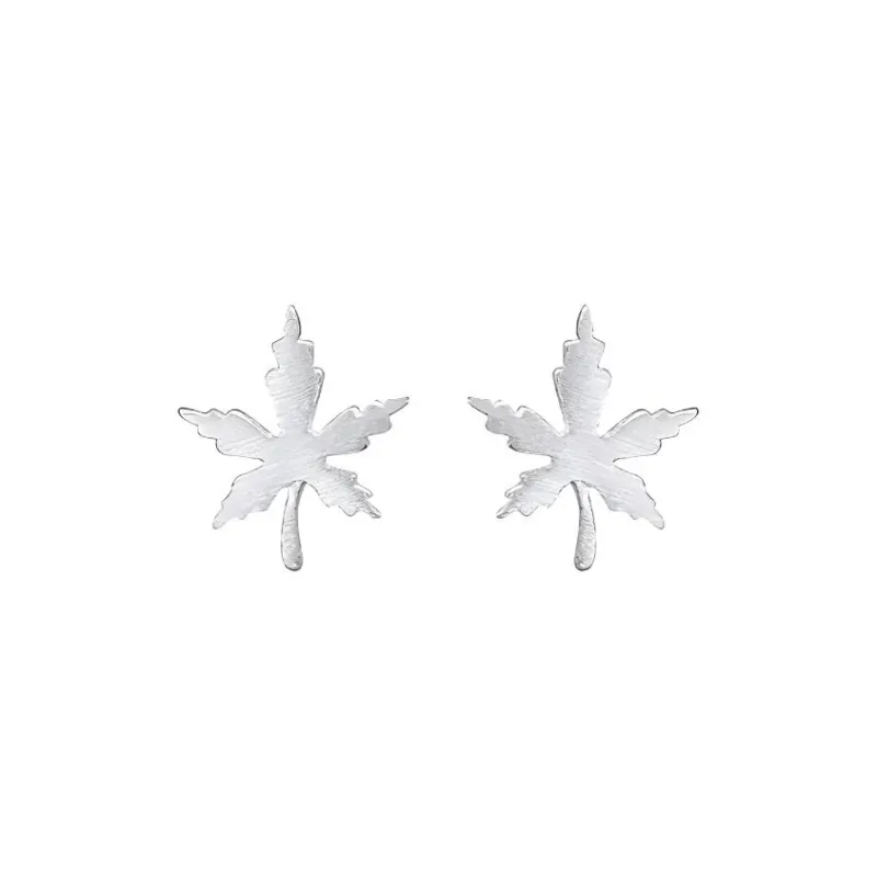 SFER 999 Fine Silver Stud Earrings Women's-0
