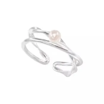 ZHENZHUAOMI Pearl Rings Women's