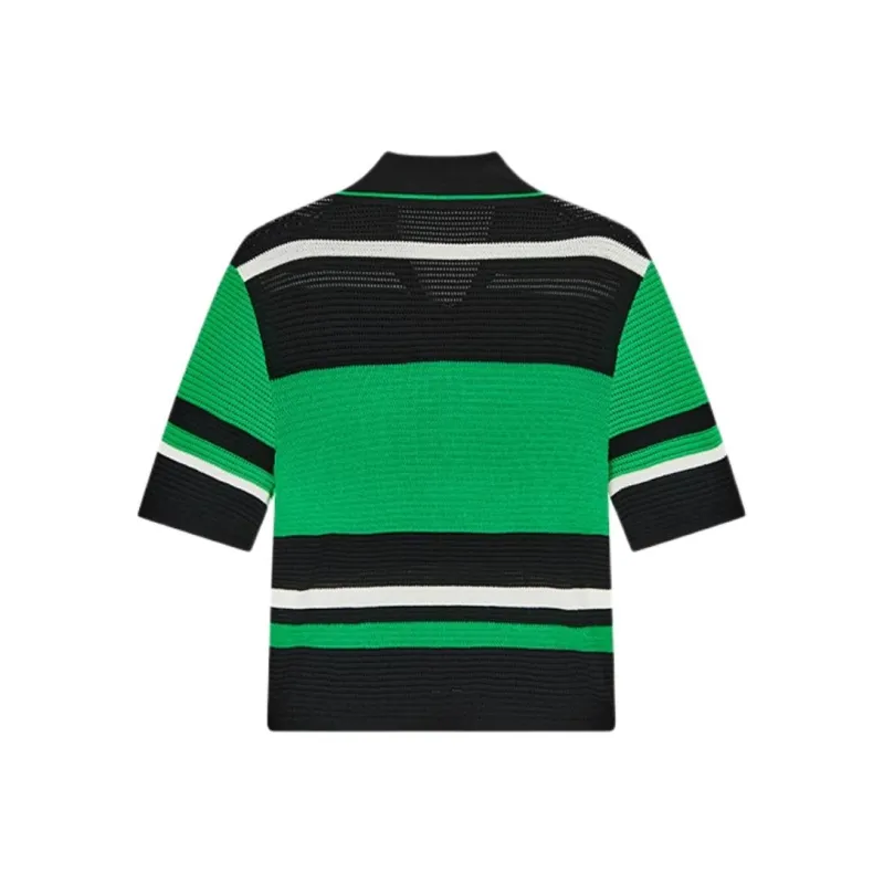 DEGAIA Polo Shirt Women's Medium Green-1