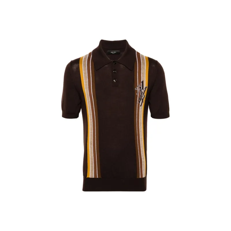AMIRI Stack Stripe Polo-0