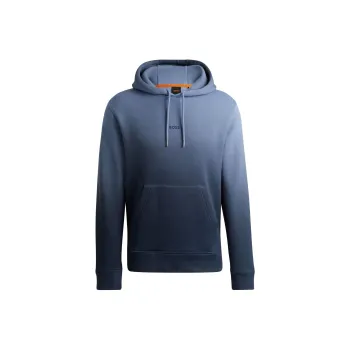 HUGO BOSS Gradient Dye Cotton terry Hoodie