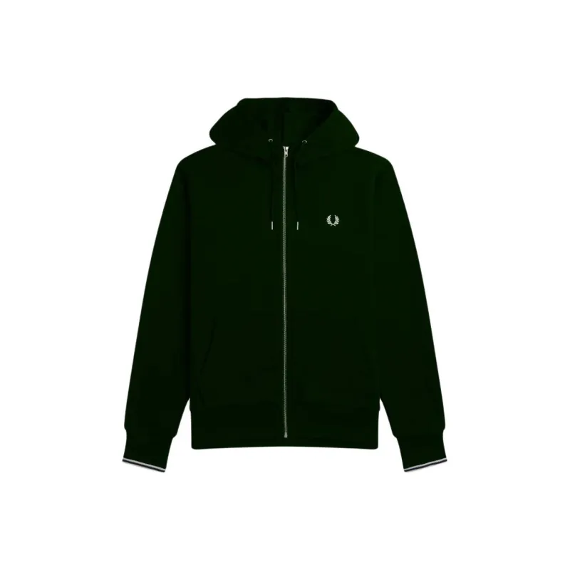 FRED PERRY Sweatshirt Men's Night Green-0