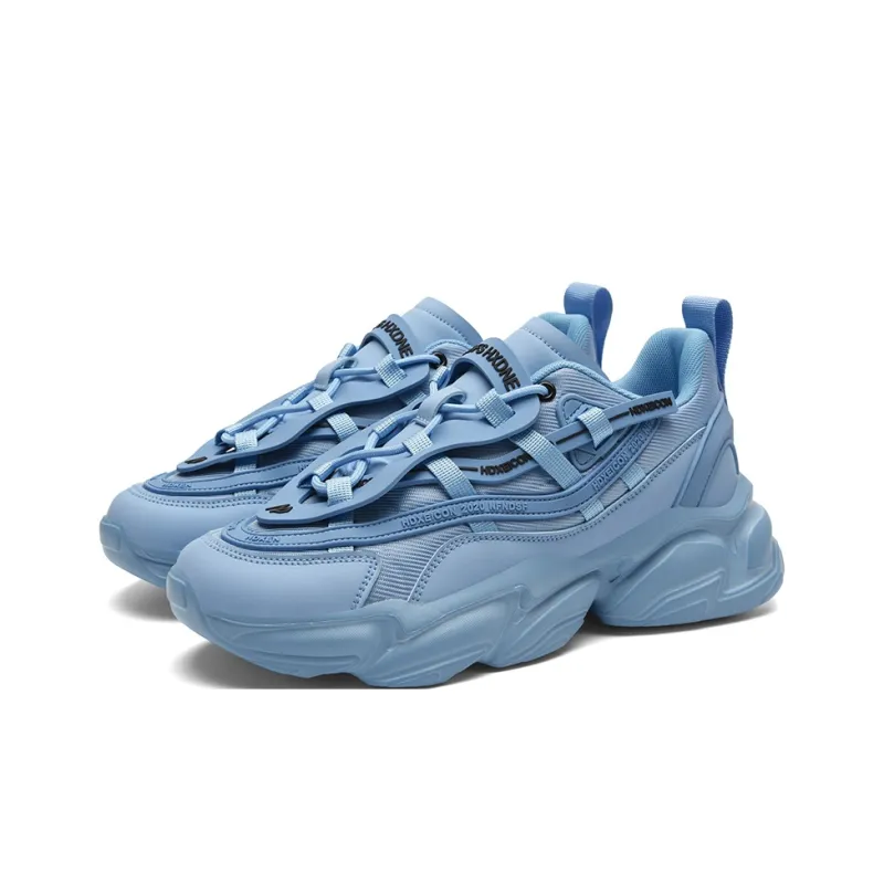 OFFER AITR Cushioning, Slip Resistant, And Abrasion Resistant Low Top Chunky Sneakers Men's-8