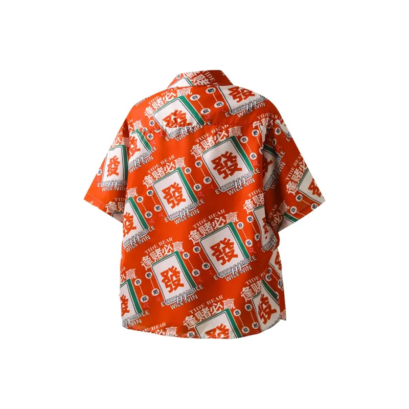 BEAR UNION Shirts Unisex Red-1