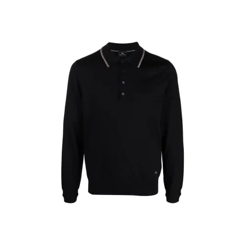 Paul Smith Merino Wool Knitted Polo