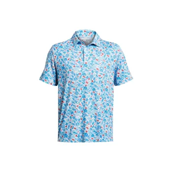 Under Armour UA Playoff Polo Shirt Men's Sky Blue