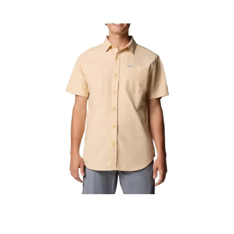 Columbia Rapid Rivers™ Shirt Men's Sand Dune Diamond Multi-Arm Jacquard Cashmere-0
