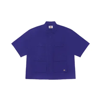 Dickies Shirts Men Purple Blue