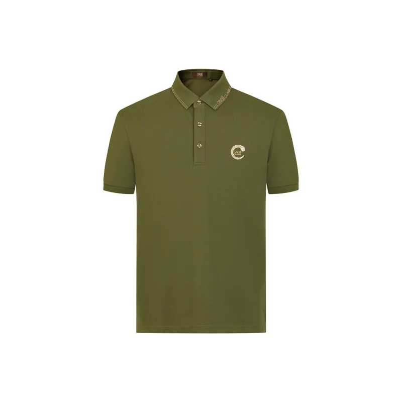 Cavalli Class Polo Shirt Men's Black-11