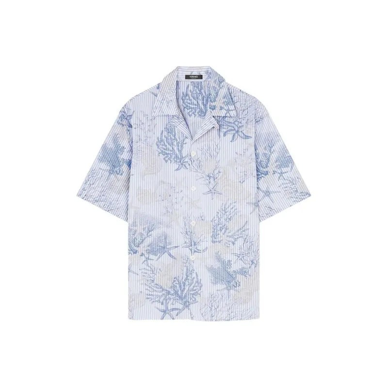 VERSACE Barocco Sea Printed Short Sleeved Shirt-0