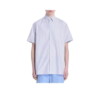 Valentino Striped Button Up Shirt