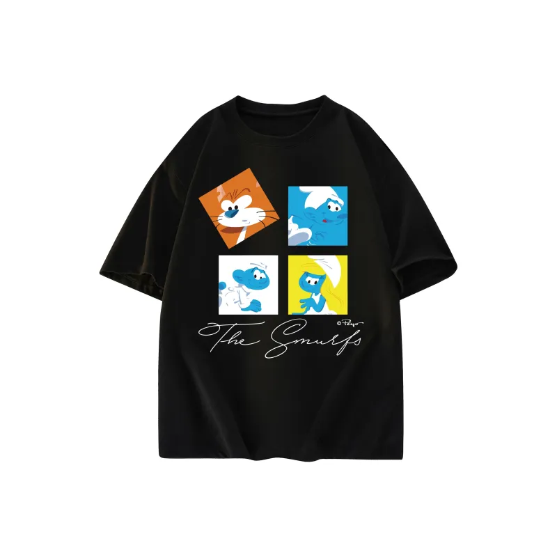The Smurfs T Shirts Unisex-4