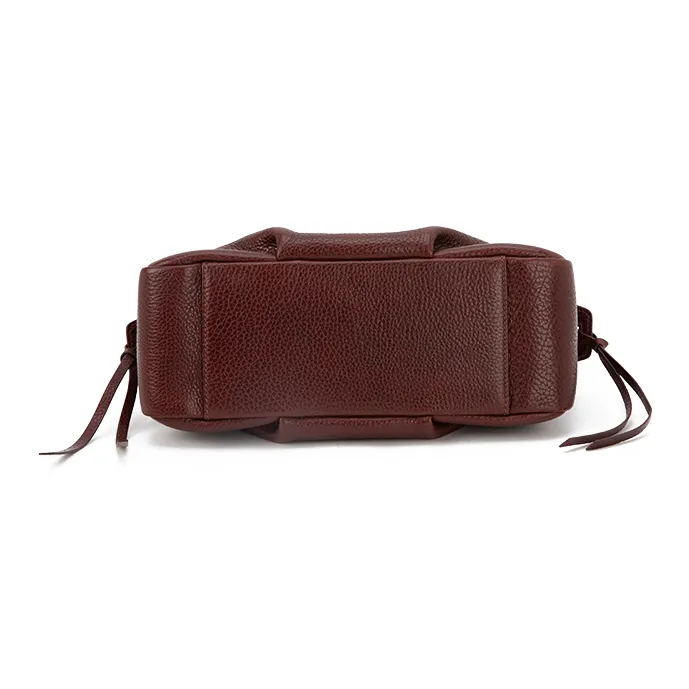 Clos Top Grain Cow Leather Handbag Trumpets Women's Benton Brown/Pine Brown/Barolo Burgundy-3