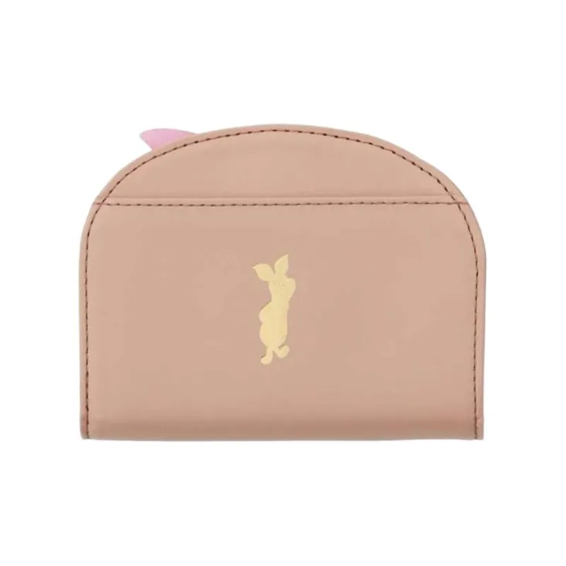 Disney Cow Leather Coin Purse Women's Pink-1
