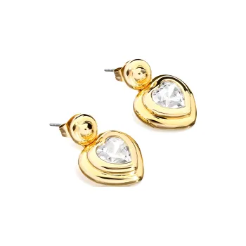CHIARA FERRAGNI Alloy Stud Earrings Women's Gold