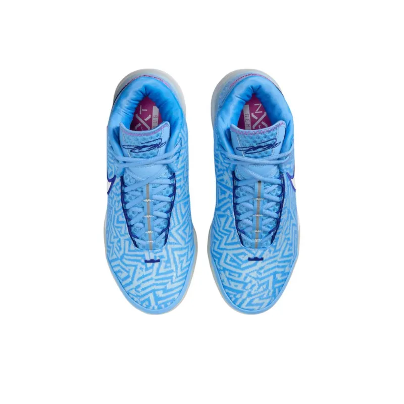 Nike Zoom LeBron Nxxt Genisus University Blue White-3