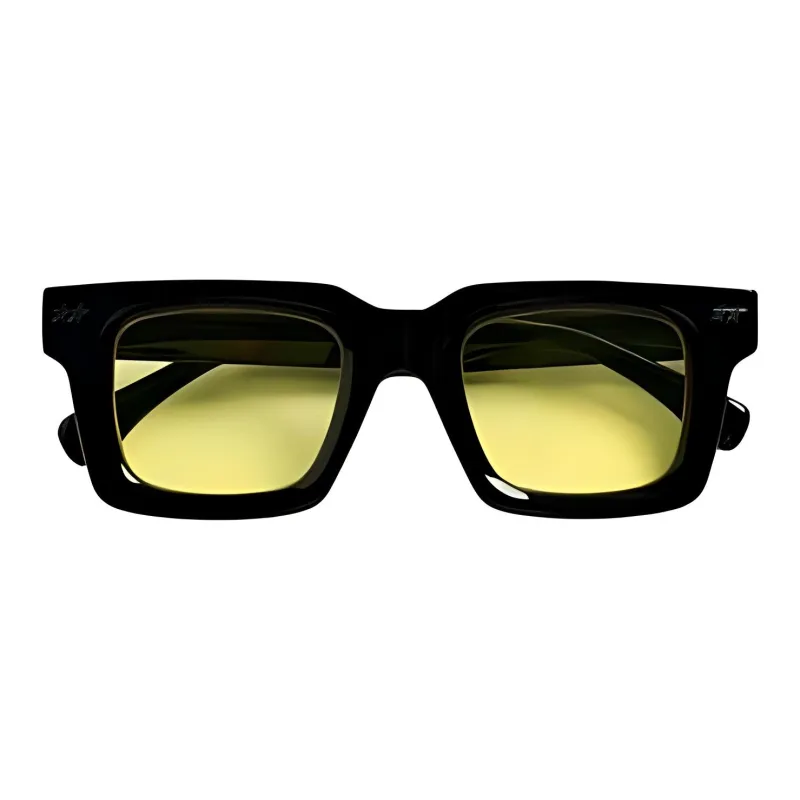 ZARA Irregular Shape Sunglasses Men's Black-2
