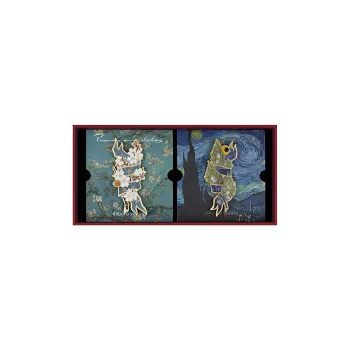 Daparo Yeung Zinc Alloy Enamel Brooches Unisex