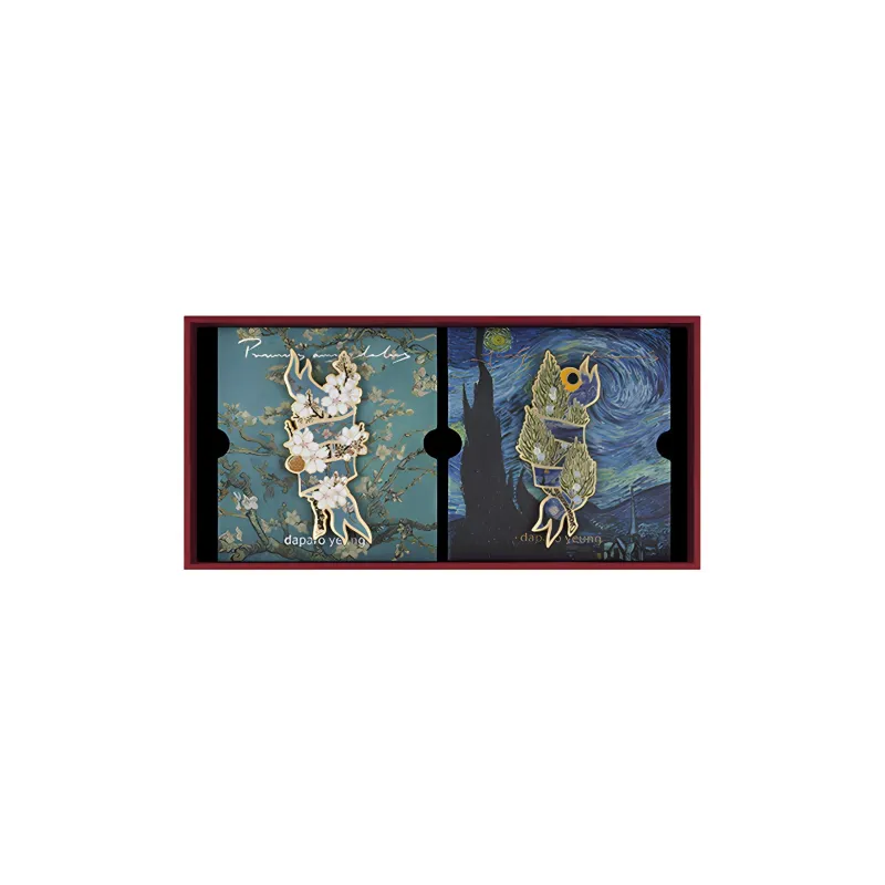 Daparo Yeung Zinc Alloy Enamel Brooches Unisex-0