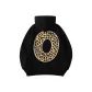 Black Leopard Print Letter O