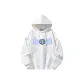 White (Blue Logo)