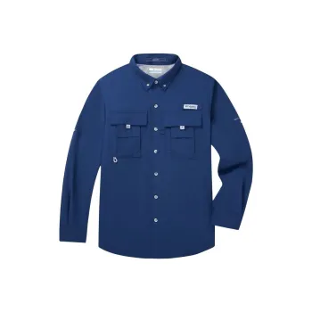 Columbia Fishing Collection Bahama Shirt Unisex Blue