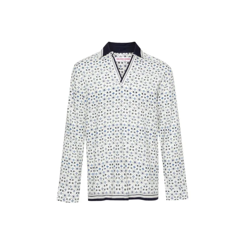 Orlebar Brown Ridley Fiore Spread-collar Shirt-0