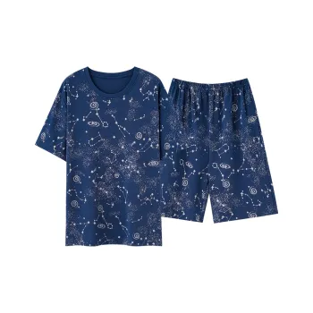 GOSO Pajama Set Men's Royal Blue
