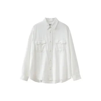 BUTTBILL 100% Cotton Long Sleeved Shirt Unisex