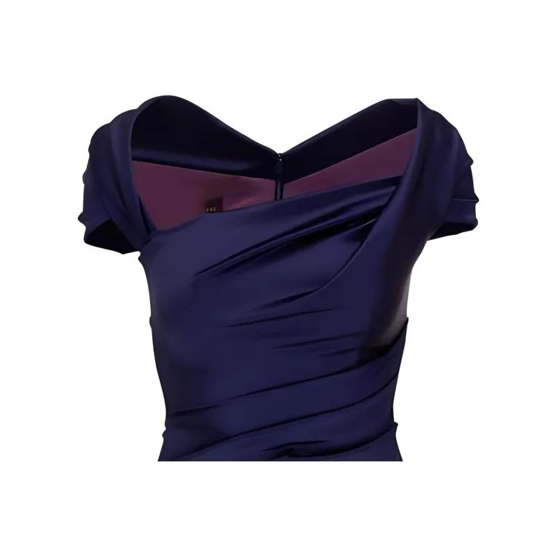 Talbot Runhof High shine Finish Dress-2