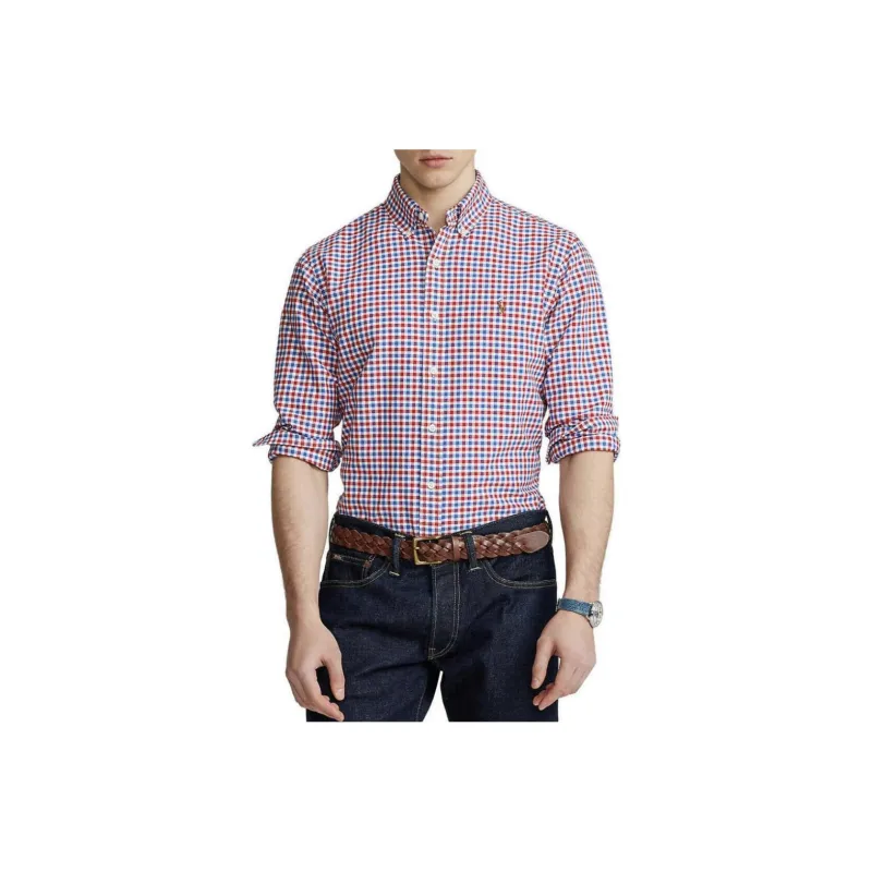 Polo Ralph Lauren Shirts Men Red-0