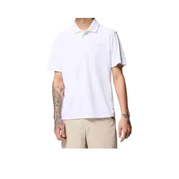 Columbia PFG Freezer Polo Shirt Men's White