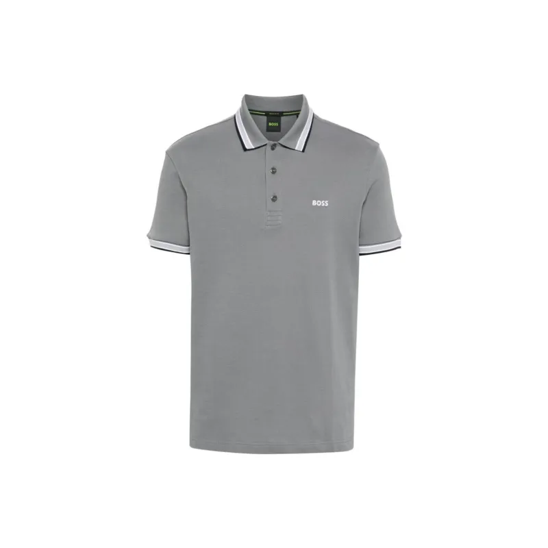 HUGO BOSS Polo Shirt Men's Gray-0