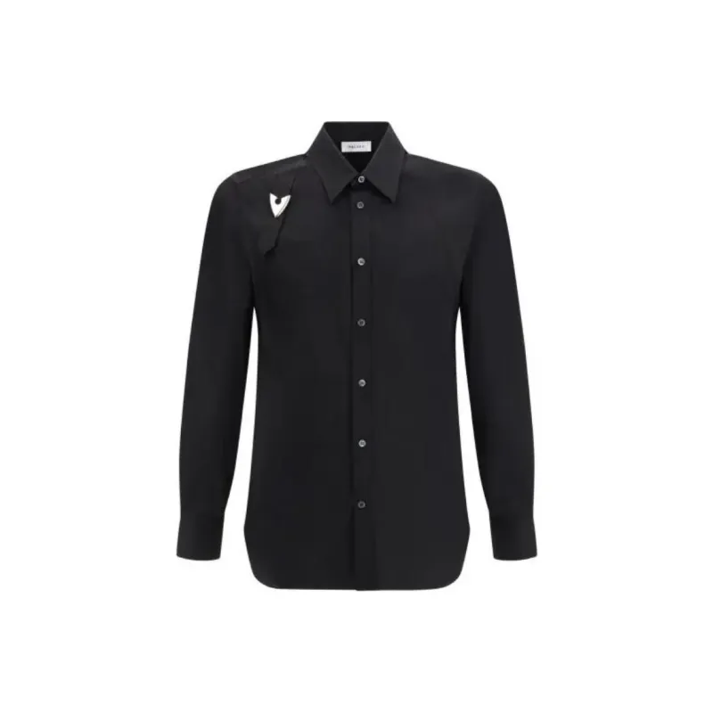 Alexander McQueen Long Sleeved Buckle Shirt-0