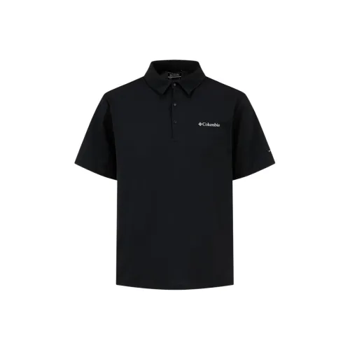 Columbia Polo Shirt Men's Black