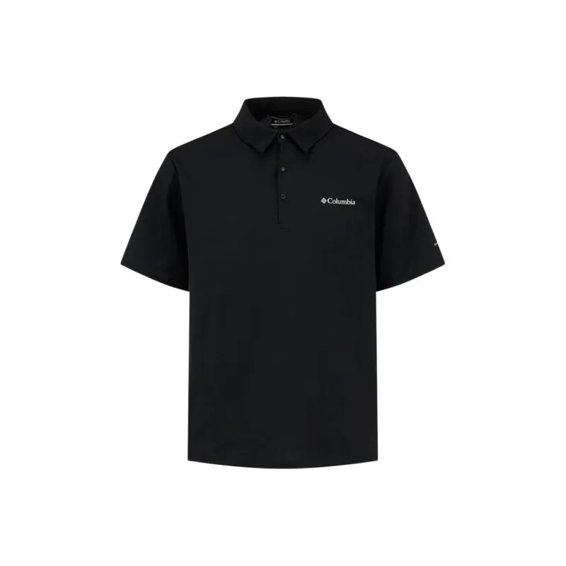 Columbia Polo Shirt Men's Black-0
