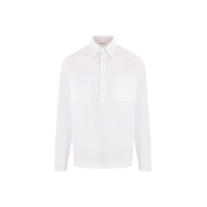 Valentino SS24 Polo Shirt Men's White-0