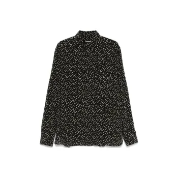 TOM FORD Polka Dot Printed Long Sleeved Shirt