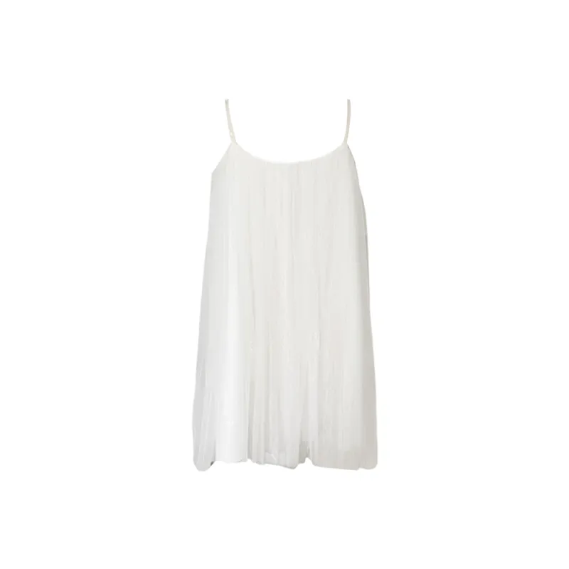 Udon House Slip Dress Women's White-1
