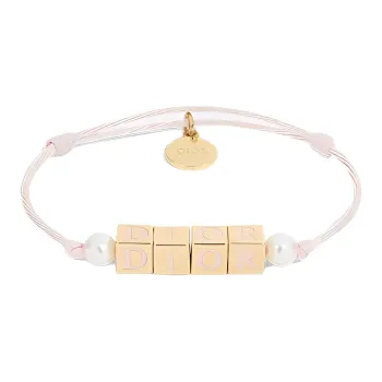 DIOR Cotton Bracelets Women's Light Pink