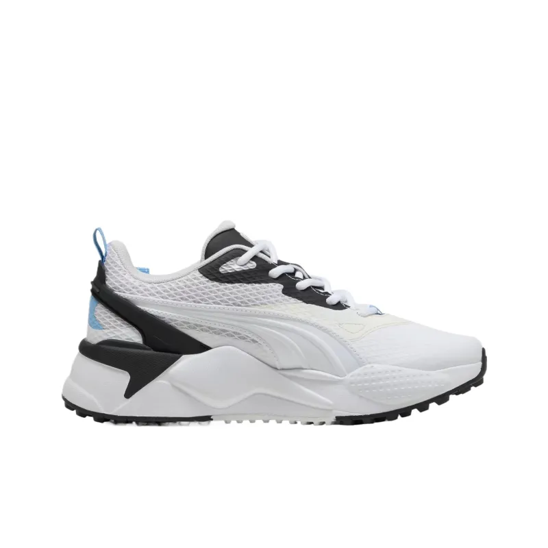 PUMA GS X Effect Abrasion Resistant Low Top Golf Shoes Women's White Blue-1