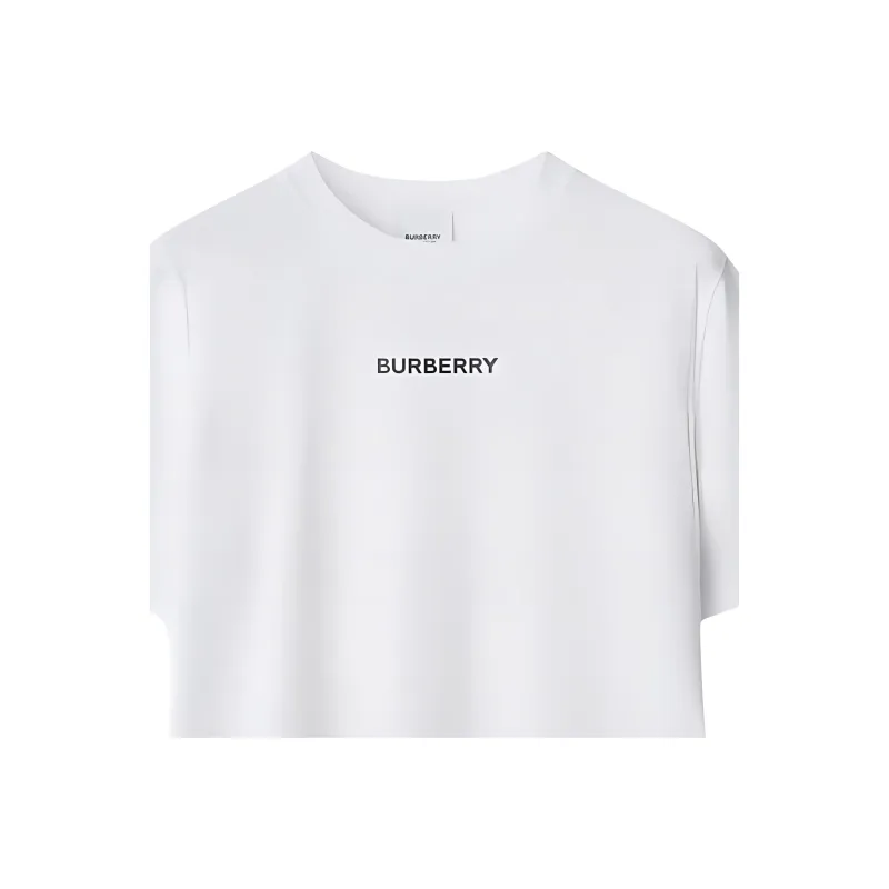 Burberry Regular T Shirt Women's White-3
