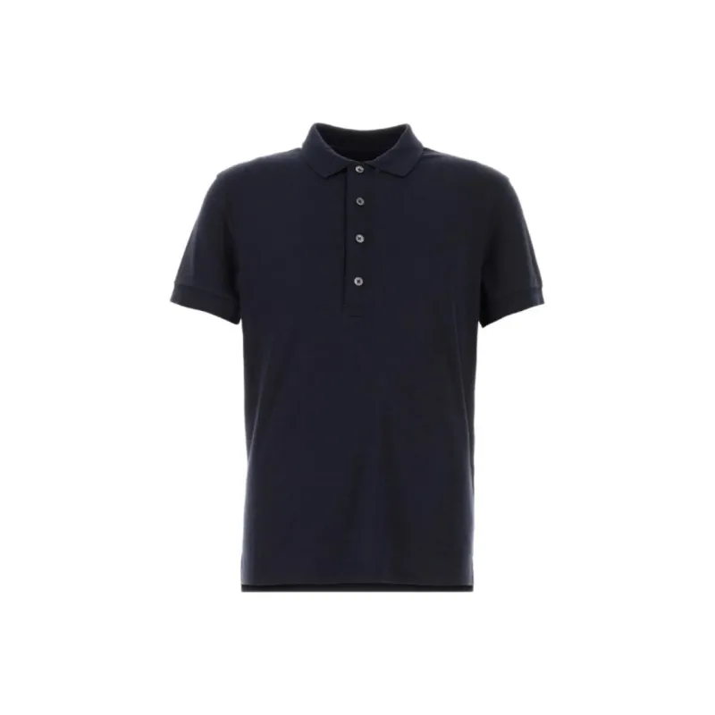 TOM FORD Straight Hem Polo Shirt-0