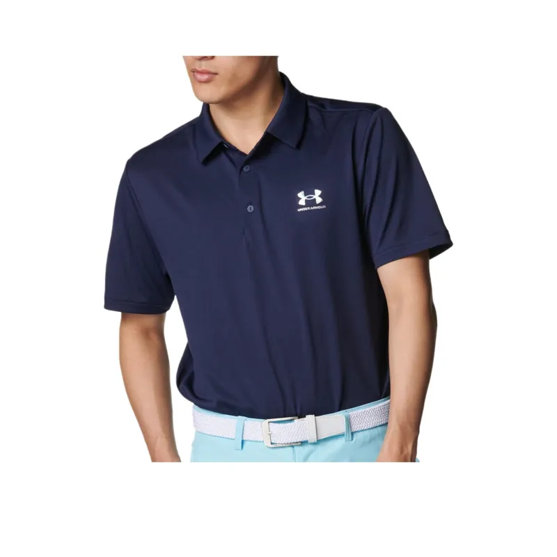 Under Armour Polo Shirt Men's Marine Blue-0
