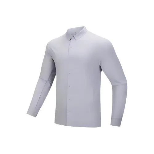 Anta Variety Training Collection Shirt Men's Mudstone Gray