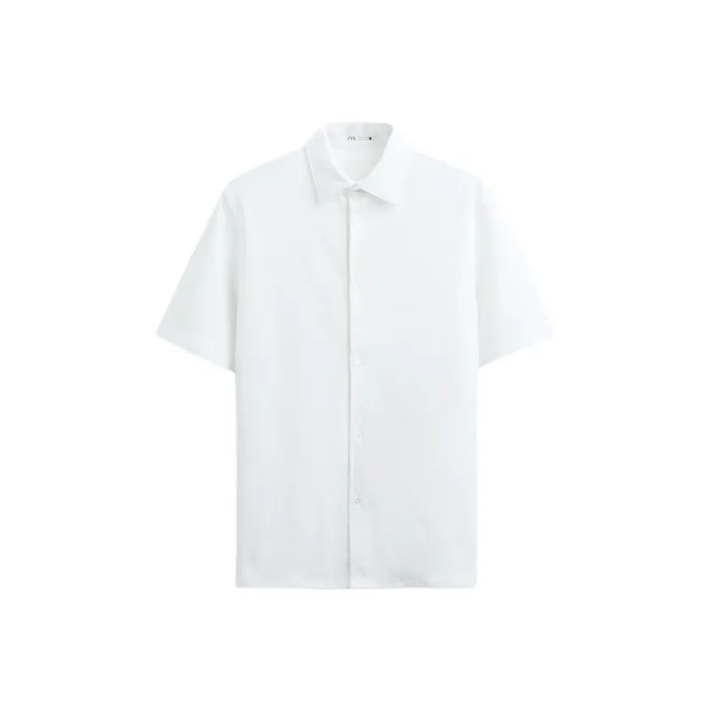ZARA Shirts Men White-0