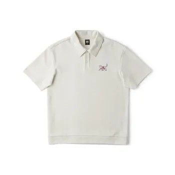 Lee Polo Shirts Unisex Ecru