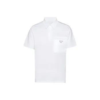 PRADA Polo Shirts Men White