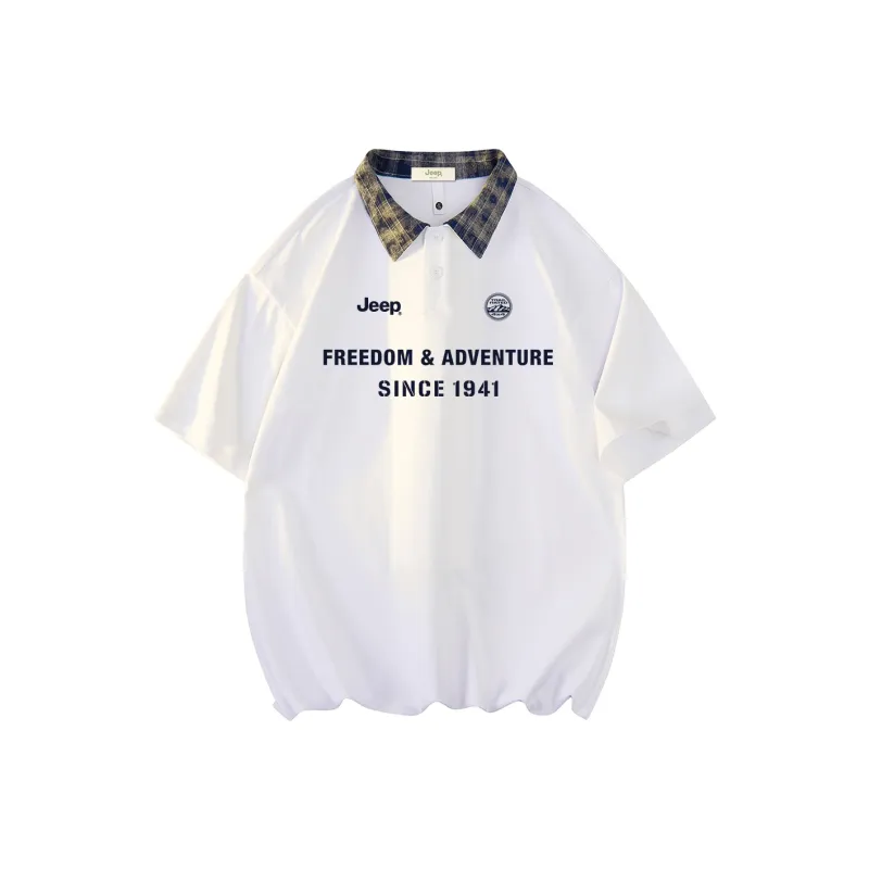 Jeep Pasture Horse Lifestyle Polo Shirt Unisex-2