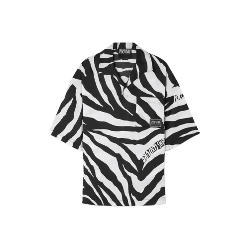 Rotate Zebra Printed Straight Leg Jeans